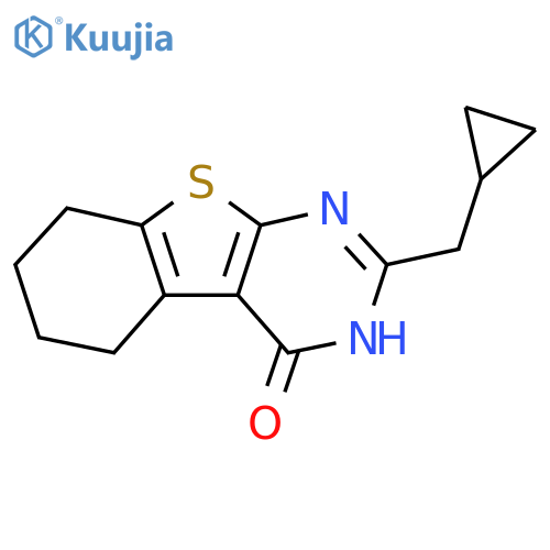 5-(cyclopropylmethyl)-8-thia-4,6-diazatricyclo7.4.0.0,2,7trideca-1(9),2(7),5-trien-3-one structure