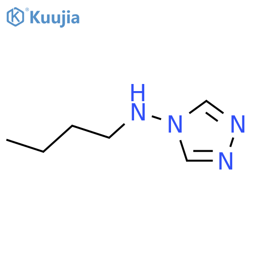 4H-1,2,4-Triazol-4-amine, N-butyl- structure