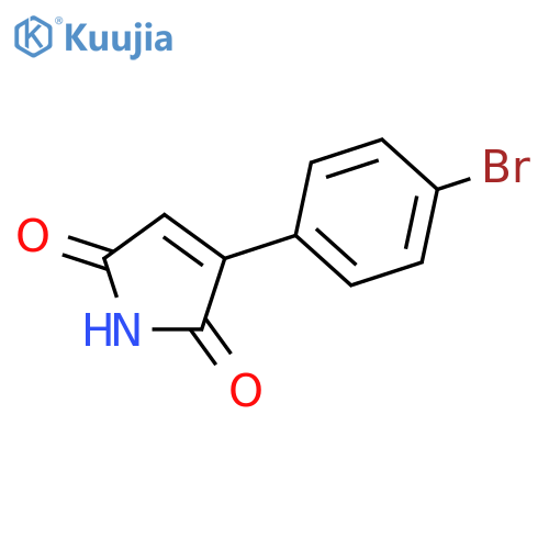 3-(4-Bromophenyl)-2,5-dihydro-1H-pyrrole-2,5-dione structure