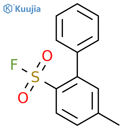 4-methyl-2-phenylbenzene-1-sulfonyl fluoride structure