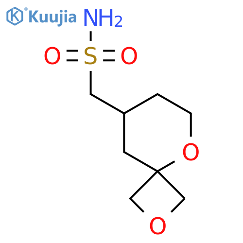 2,5-dioxaspiro3.5nonan-8-ylmethanesulfonamide structure