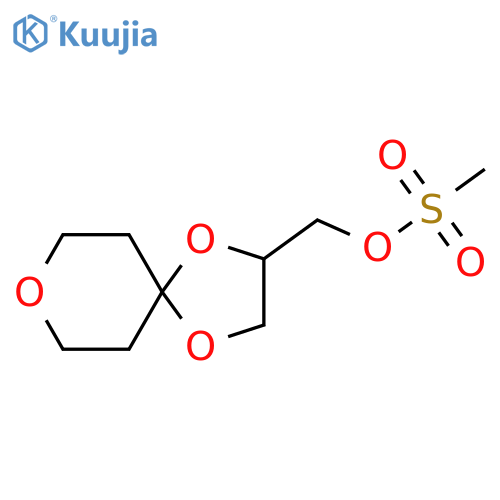 1,4,8-trioxaspiro4.5decan-2-ylmethyl methanesulfonate structure