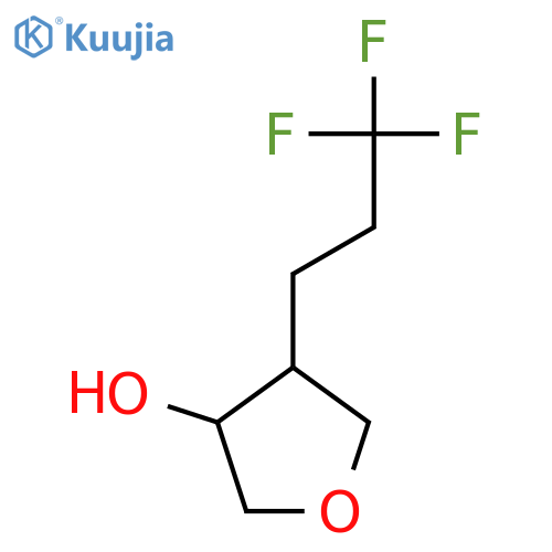 4-(3,3,3-Trifluoropropyl)oxolan-3-ol structure