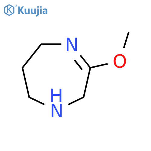 3-methoxy-2,5,6,7-tetrahydro-1H-1,4-diazepine structure