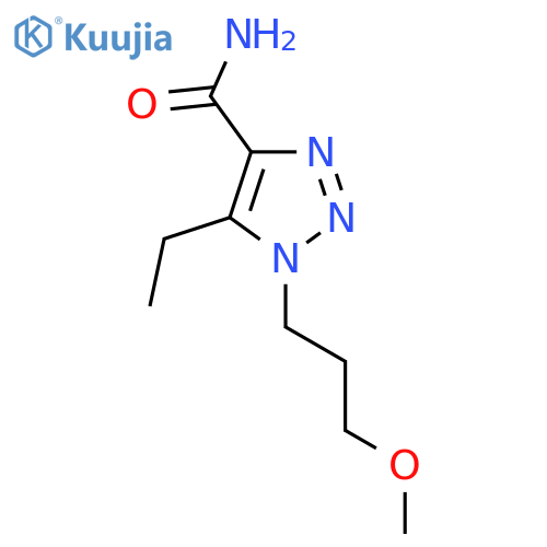 5-ethyl-1-(3-methoxypropyl)-1H-1,2,3-triazole-4-carboxamide structure
