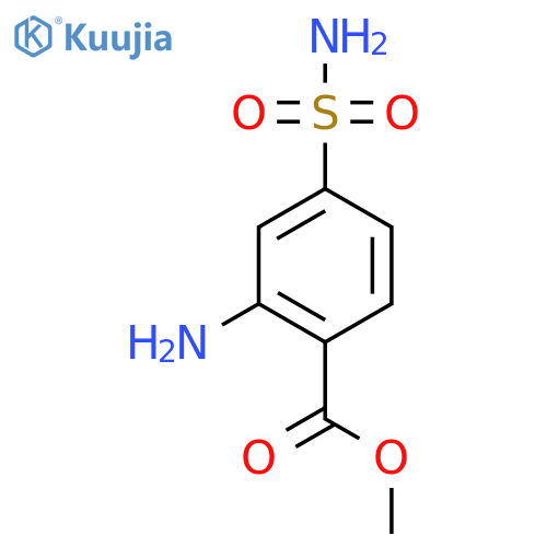 Methyl 2-amino-4-sulfamoylbenzoate structure