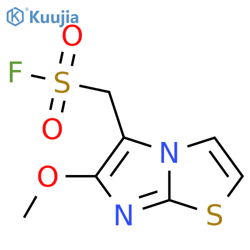 {6-methoxyimidazo2,1-b1,3thiazol-5-yl}methanesulfonyl fluoride structure