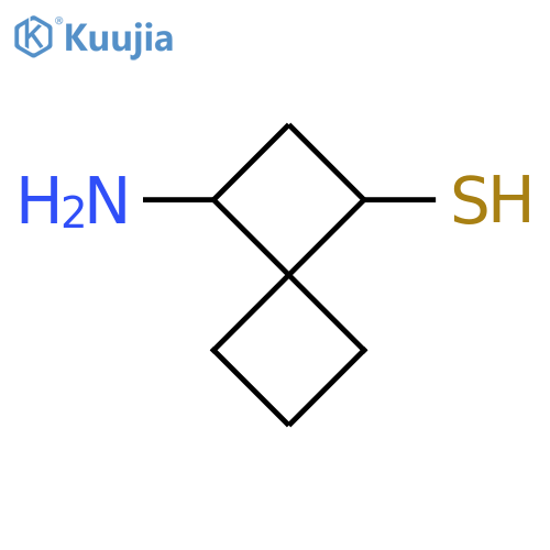3-aminospiro3.3heptane-1-thiol structure