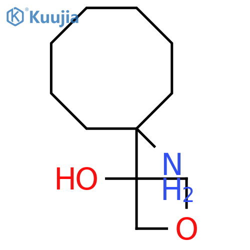 3-(1-aminocyclooctyl)oxetan-3-ol structure