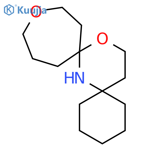 11,15-dioxa-7-azadispiro5.1.6^{8}.3^{6}heptadecane structure
