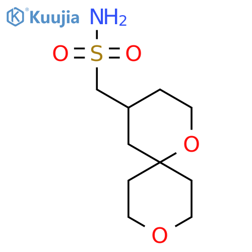 1,9-dioxaspiro5.5undecan-4-ylmethanesulfonamide structure