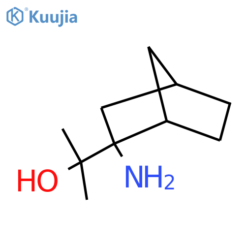 2-{2-aminobicyclo2.2.1heptan-2-yl}propan-2-ol structure