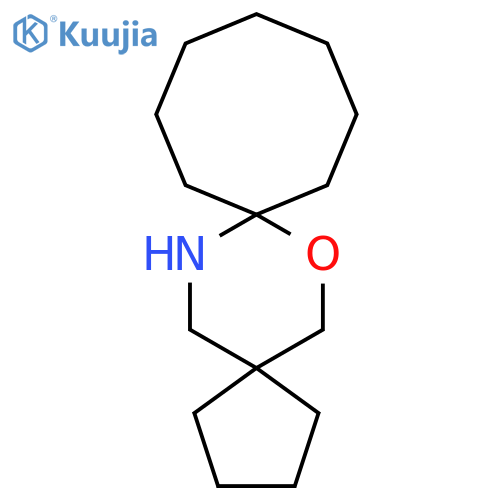 7-oxa-16-azadispiro4.2.7^{8}.2^{5}heptadecane structure