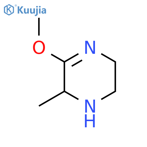 5-methoxy-6-methyl-1,2,3,6-tetrahydropyrazine structure