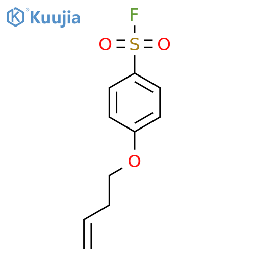 4-(but-3-en-1-yloxy)benzene-1-sulfonyl fluoride structure