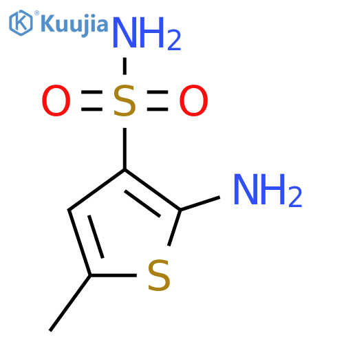 2-amino-5-methylthiophene-3-sulfonamide structure