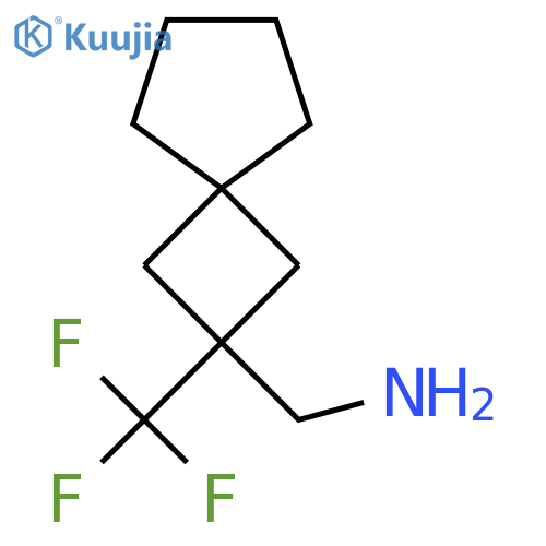 2-(trifluoromethyl)spiro3.4octan-2-ylmethanamine structure