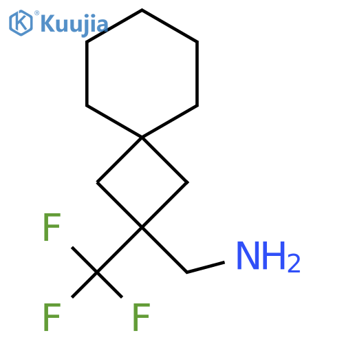 2-(trifluoromethyl)spiro3.5nonan-2-ylmethanamine structure