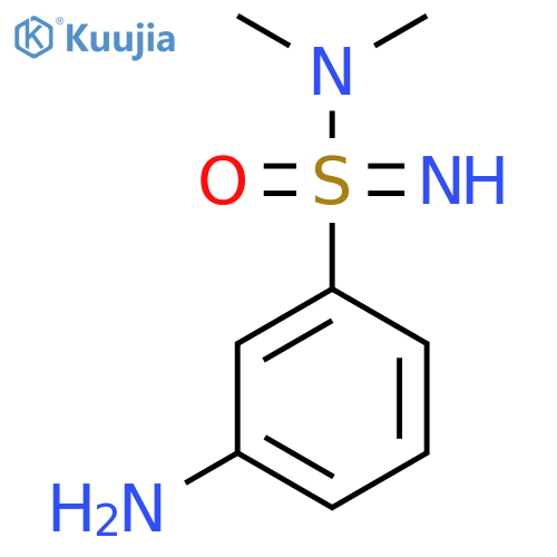 3-amino-N,N-dimethylbenzene-1-sulfonoimidamide structure