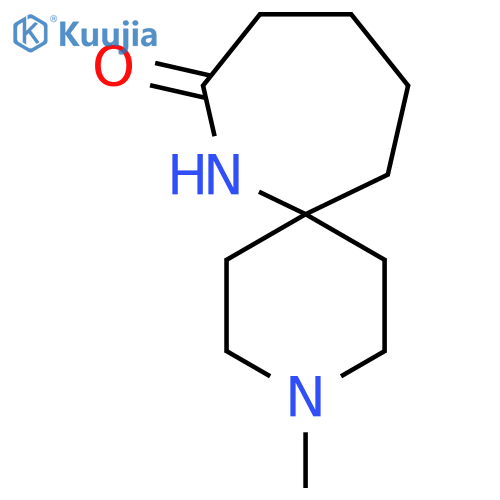 3-methyl-3,7-diazaspiro5.6dodecan-8-one structure