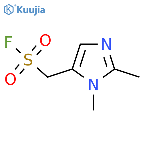 (1,2-dimethyl-1H-imidazol-5-yl)methanesulfonyl fluoride structure