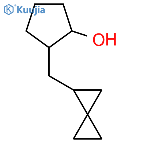 2-({spiro2.2pentan-1-yl}methyl)cyclopentan-1-ol structure