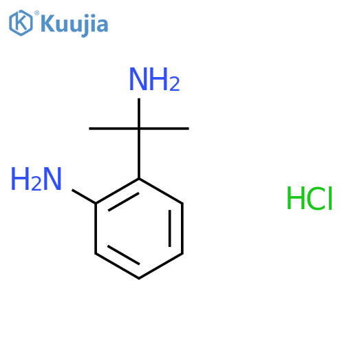 2-(2-aminopropan-2-yl)aniline hydrochloride structure