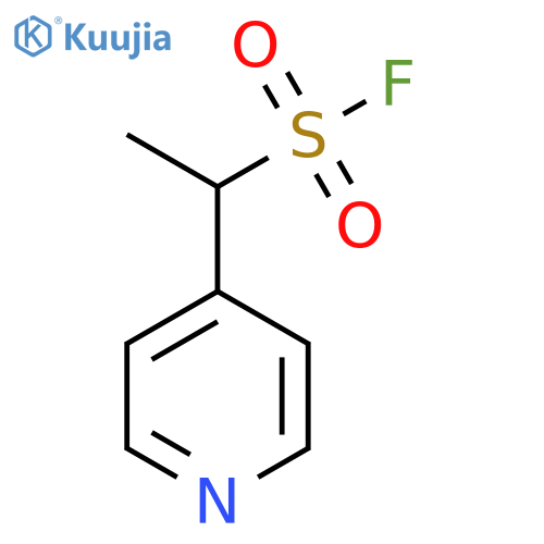 1-(pyridin-4-yl)ethane-1-sulfonyl fluoride structure