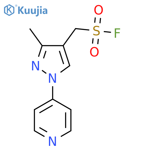 3-methyl-1-(pyridin-4-yl)-1H-pyrazol-4-ylmethanesulfonyl fluoride structure