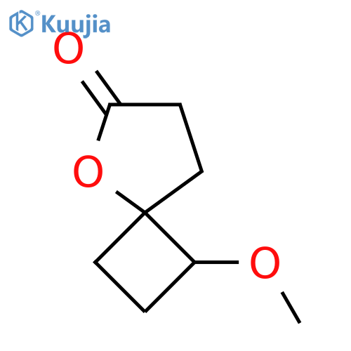 1-methoxy-5-oxaspiro3.4octan-6-one structure