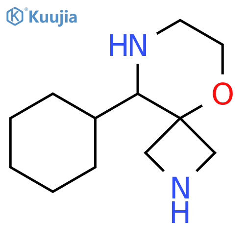 9-cyclohexyl-5-oxa-2,8-diazaspiro3.5nonane structure