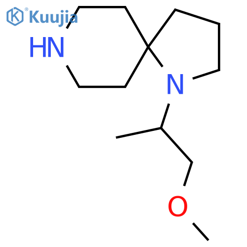 1-(1-methoxypropan-2-yl)-1,8-diazaspiro4.5decane structure