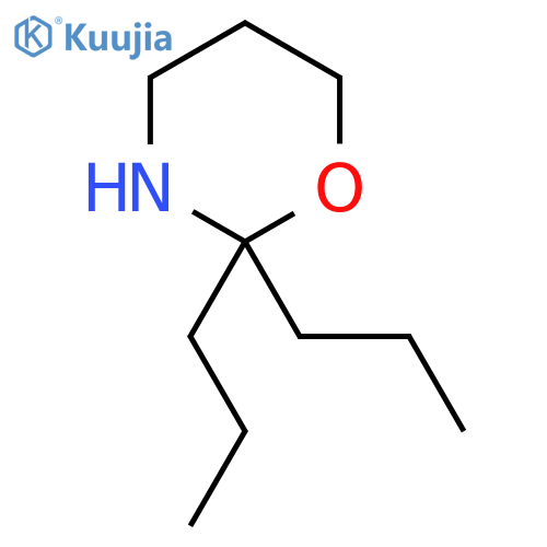 2,2-dipropyl-1,3-oxazinane structure