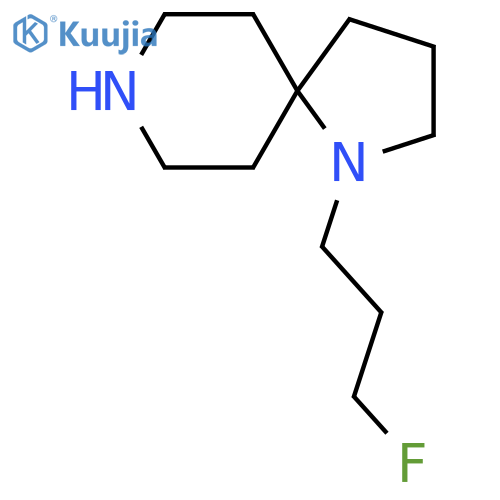 1-(3-fluoropropyl)-1,8-diazaspiro4.5decane structure