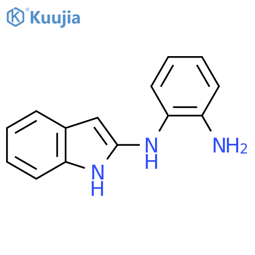 N1-(1H-indol-2-yl)benzene-1,2-diamine structure