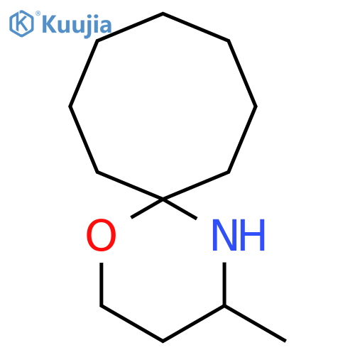 4-methyl-1-oxa-5-azaspiro5.7tridecane structure