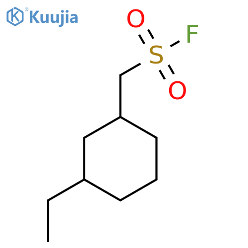 (3-ethylcyclohexyl)methanesulfonyl fluoride structure