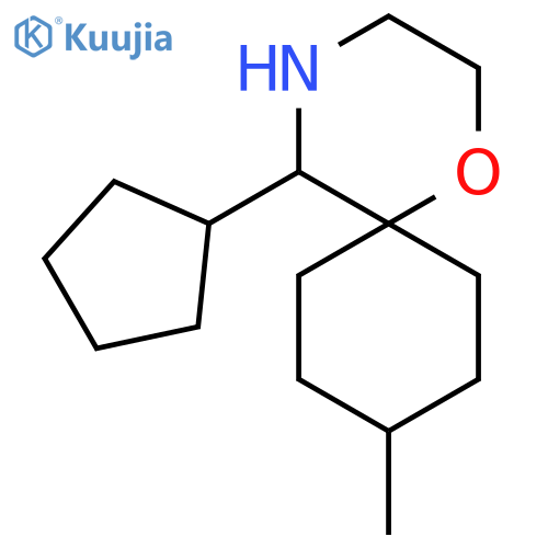 5-cyclopentyl-9-methyl-1-oxa-4-azaspiro5.5undecane structure