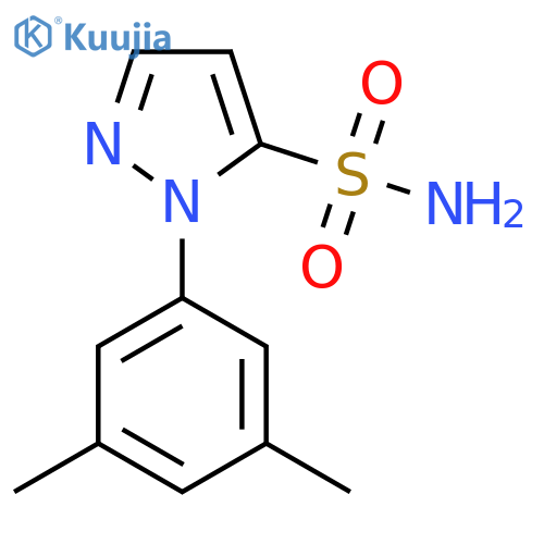 1-(3,5-dimethylphenyl)-1H-pyrazole-5-sulfonamide structure