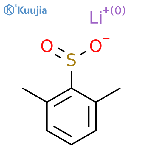 lithium(1+) ion 2,6-dimethylbenzene-1-sulfinate structure