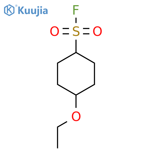 4-ethoxycyclohexane-1-sulfonyl fluoride structure