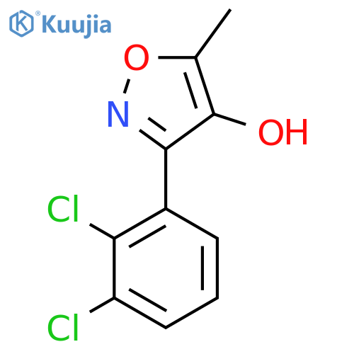 3-(2,3-Dichlorophenyl)-5-methyl-1,2-oxazol-4-ol structure
