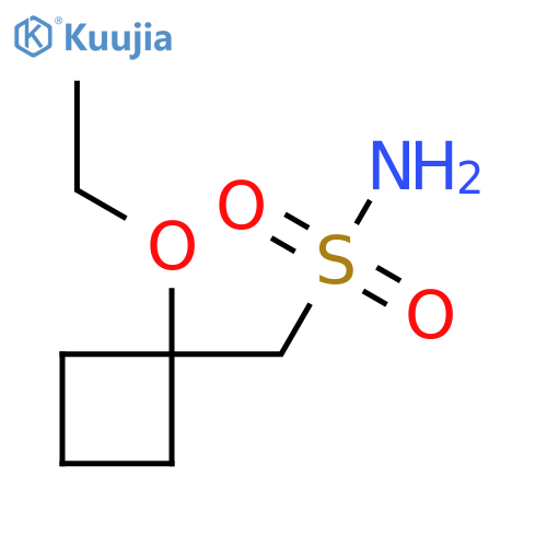 (1-ethoxycyclobutyl)methanesulfonamide structure