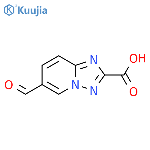 6-formyl-1,2,4triazolo1,5-apyridine-2-carboxylic acid structure