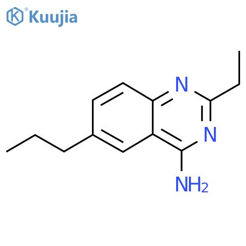 2-ethyl-6-propylquinazolin-4-amine structure