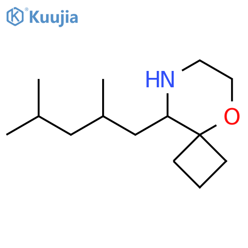 9-(2,4-dimethylpentyl)-5-oxa-8-azaspiro3.5nonane structure