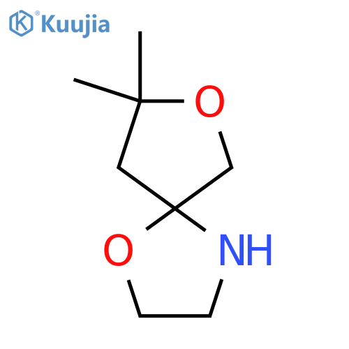 8,8-dimethyl-1,7-dioxa-4-azaspiro4.4nonane structure