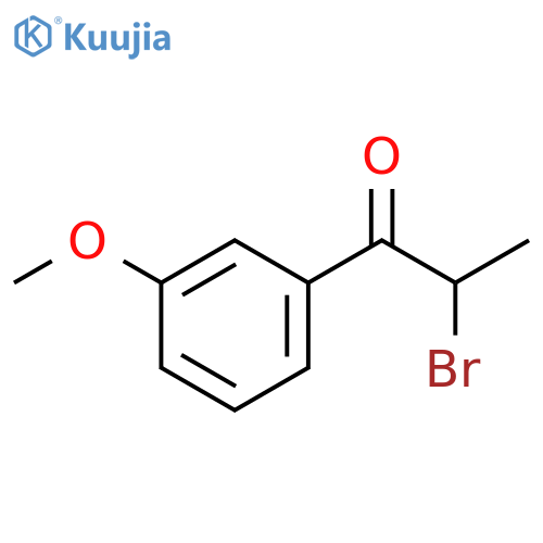 1-Propanone,2-bromo-1-(3-methoxyphenyl)- structure