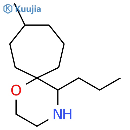 9-methyl-5-propyl-1-oxa-4-azaspiro5.6dodecane structure