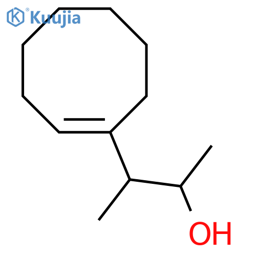 3-(cyclooct-1-en-1-yl)butan-2-ol structure